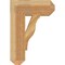Ekena Millwork Funston Craftsman Rough Sawn Bracket, Western Red Cedar, 6"W x 18"D x 26"H BKT06X18X26FST04RWR - alternate 4